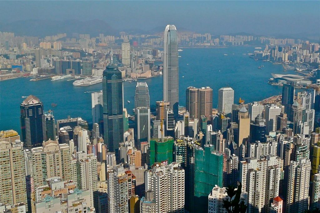 Hong Kong Wolkenkratzer